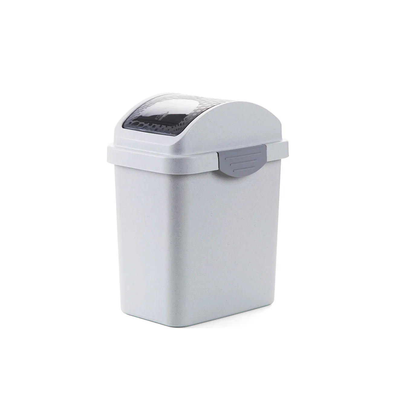 light gray 3 цвета прямоугольник узкий мусорный бак прокатный чехол домашний офис большой мусорный ящик ванная комната мусорное ведро для кухни корзина для ненужных бумаг украшение дома - Цвет: light gray