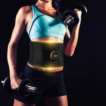 Умный тренажер для похудения, для тренажерного зала, для коррекции фигуры, для фитнеса, для брюшного массажа, для дома, практичный, для стимуляции мышц, тонизирующий пояс, электрический