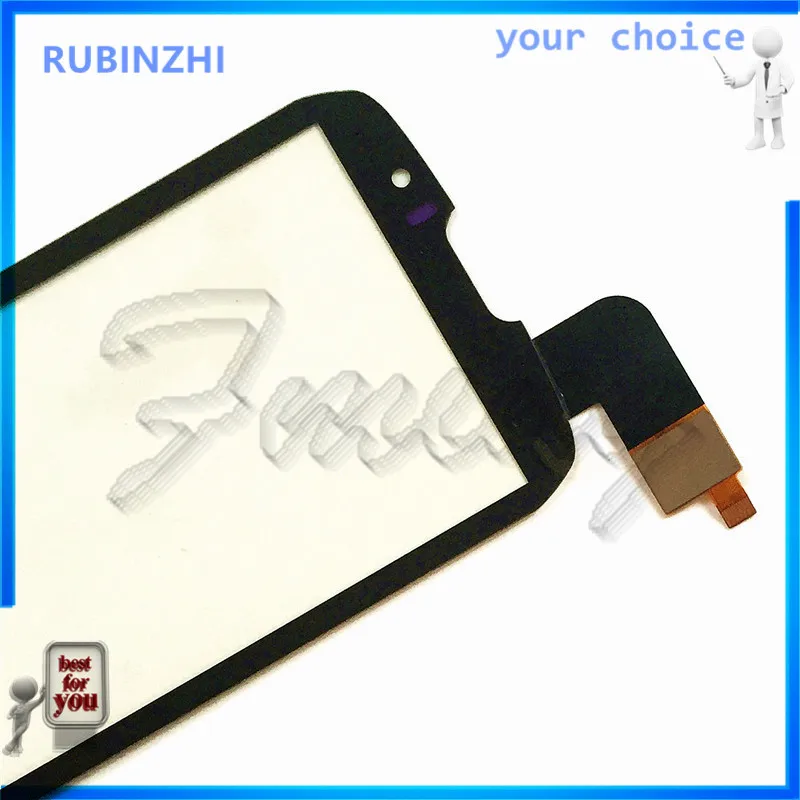 Rubinzhi телефон Сенсорный экран дигитайзер датчика для DNS S4502 4502 S4502m touch Экран