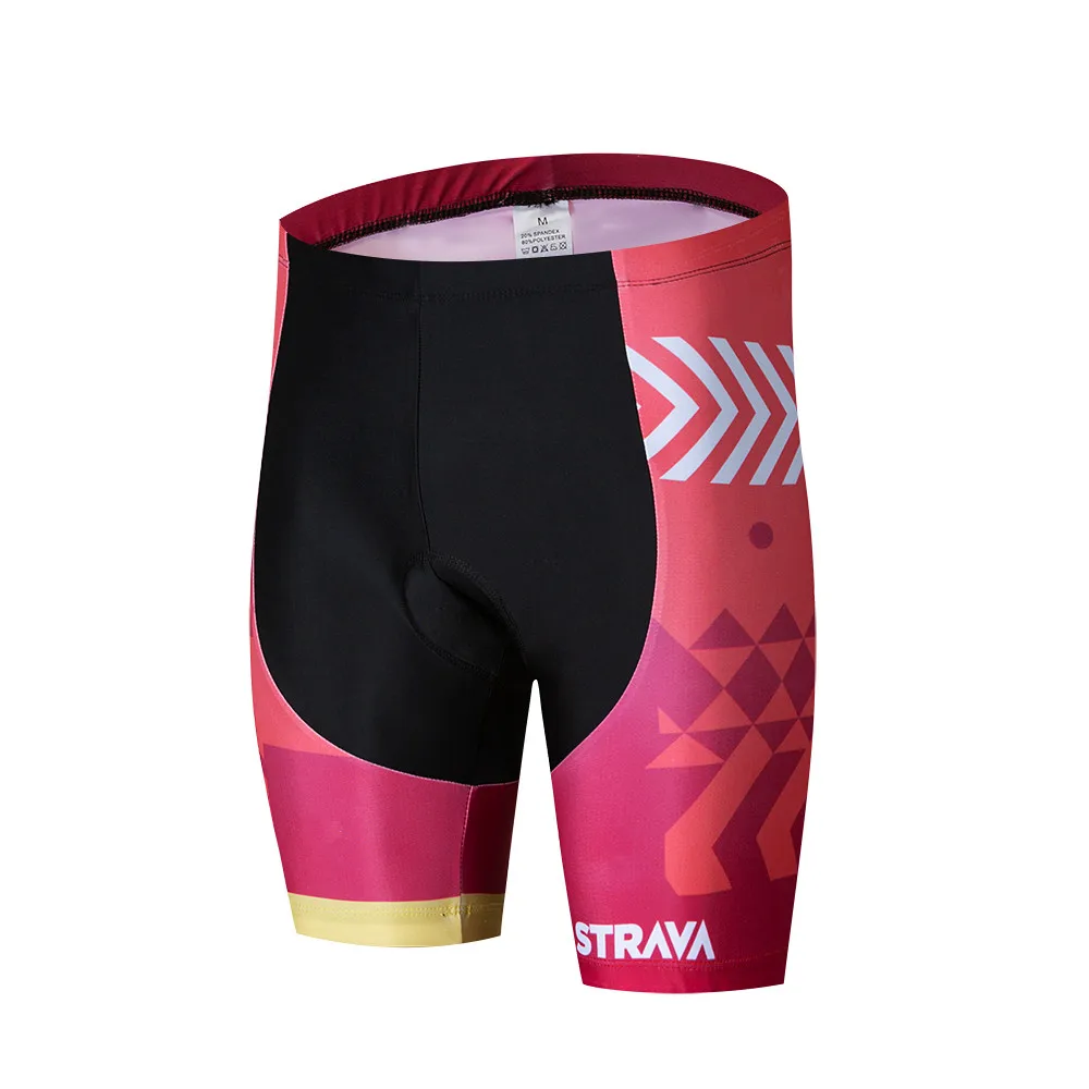 STRAVA Cycling Shorts Men/woman 9D Anti Slip Padded Gel Cycling Bicycle Shorts Mountain Bike Short Pants Culotes Ciclismo - Цвет: 6