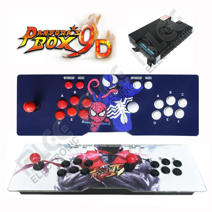 Pandora's Box 9D 2500 в 1 видео аркада 3D игровая консоль для тв пк PS3 монитор HDMI VGA выход