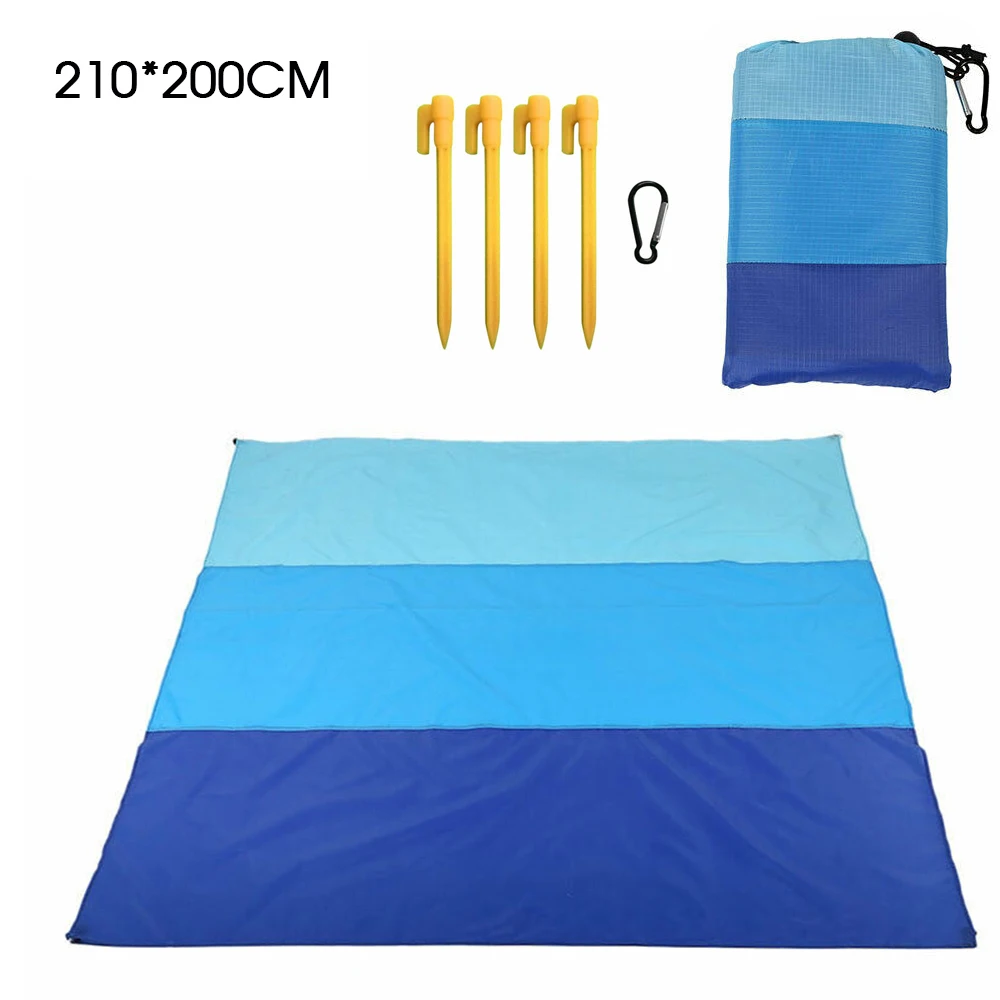 Tendaisy Portable Anti-sand Beach Blanket - for Park, Beach and Picnic