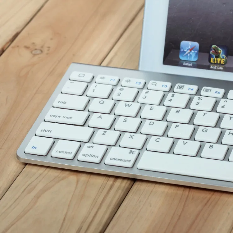 High Quality Ultra-Slim Bluetooth Keyboard Mute Tablets and Smartphones For Apple Wireless Keyboard Style IOS Android Windows pc keyboard