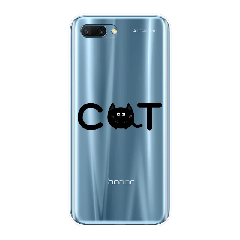 Милый Забавный чехол для Huawei Honor 7 7S 7X 7A 7C Pro 10 9 8 8X MAX Lite Мягкий силиконовый