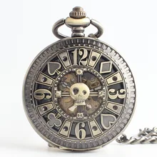 Macau mechanical watch classic men s automatic memorabilia hanging table poker flip hollow collection Memorial pocket