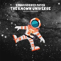 Buy Embroidery Universe Planetary Space Science Fiction Clothing Planet Patches Decorative Accessories Iron-on Patch Stickers Online - Image 4