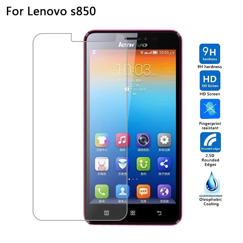 9H Взрывобезопасное закаленное стекло для Lenovo S850 защита экрана Закаленное пленка