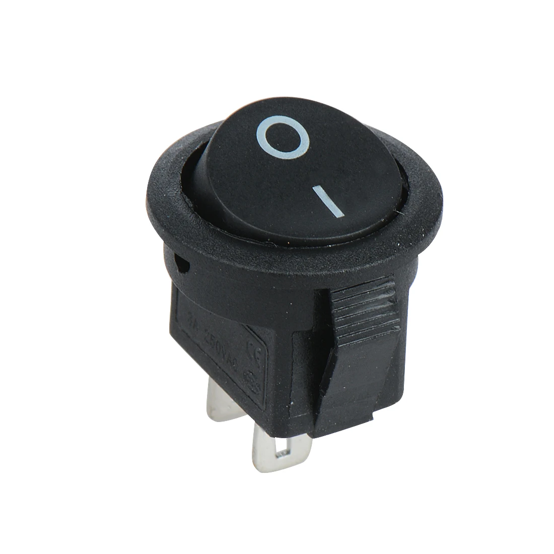 10pcs Diameter Small Round Boat Rocker Switches Black Mini Round Black