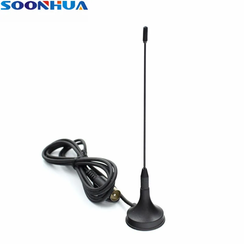 SOONHUA 50 Miles 5dBi внутренняя цифровая 1,5 м ТВ антенна Freeview HD ТВ антенна с высоким коэффициентом усиления для цифрового приемника DVB-T