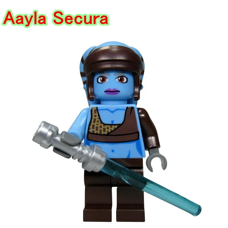 

Aayla Secura DIY Blocks Single Legoing Star Wars The Last Jedi Jedi Knight Models & Building Blocks Toys PG685