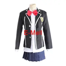 Anime Cosplay Guilty Crown YUZURIHA INORI Traje de Algodón conjunto Completo Envío Gratis