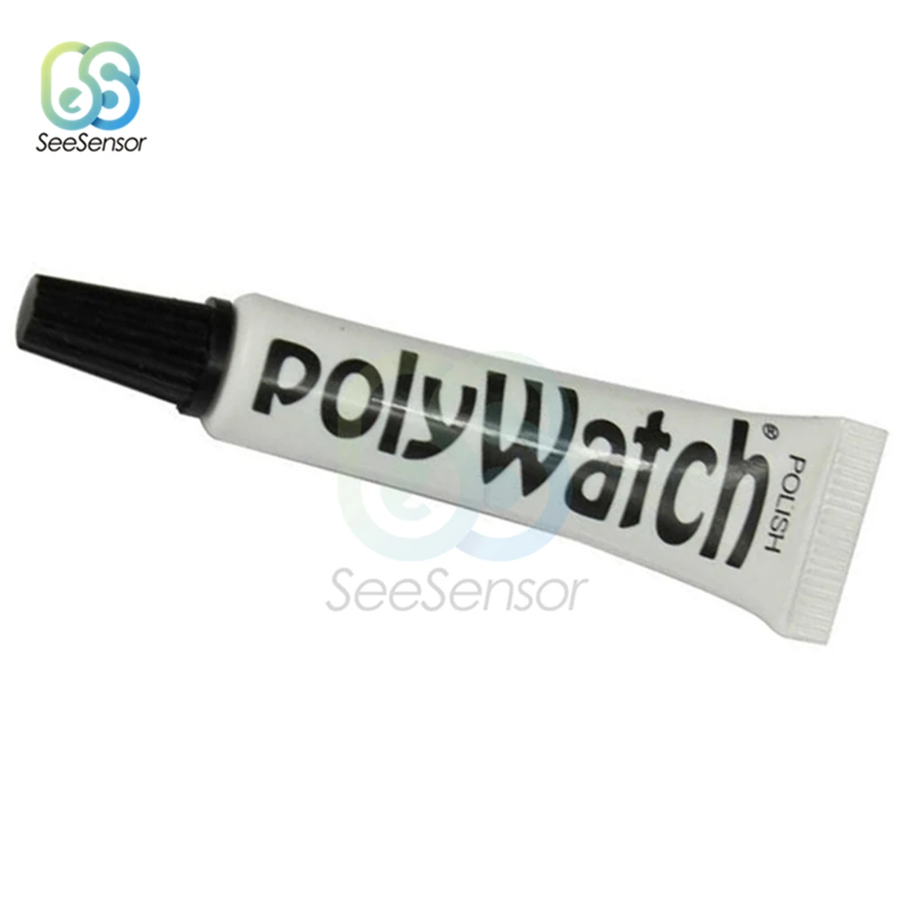 Полимерные часы Polywatch пластиковые акриловые кристаллы стекло удаление царапин