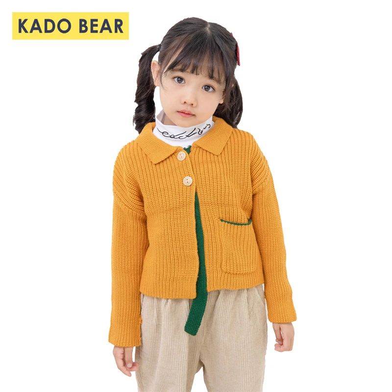 

Baby Boy Girl Knit Sweater Girls Cardigan Boys Winter Clothes Kids Sweaters Autumn 2018 Korean Children Fur Tops Fashion Outfits