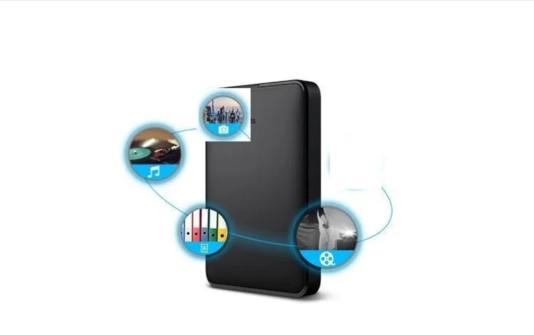 2 5 &quotпортативный внешний жесткий диск USB 3 0 ТБ HDD 2000G HD для ноутбука/Mac|Внешние