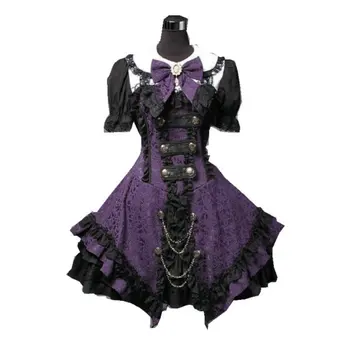 

sc-1208 Victorian Gothic/Civil War Southern Belle loose Ball Gown Dress Halloween Vintage Lolita dresses Custom made