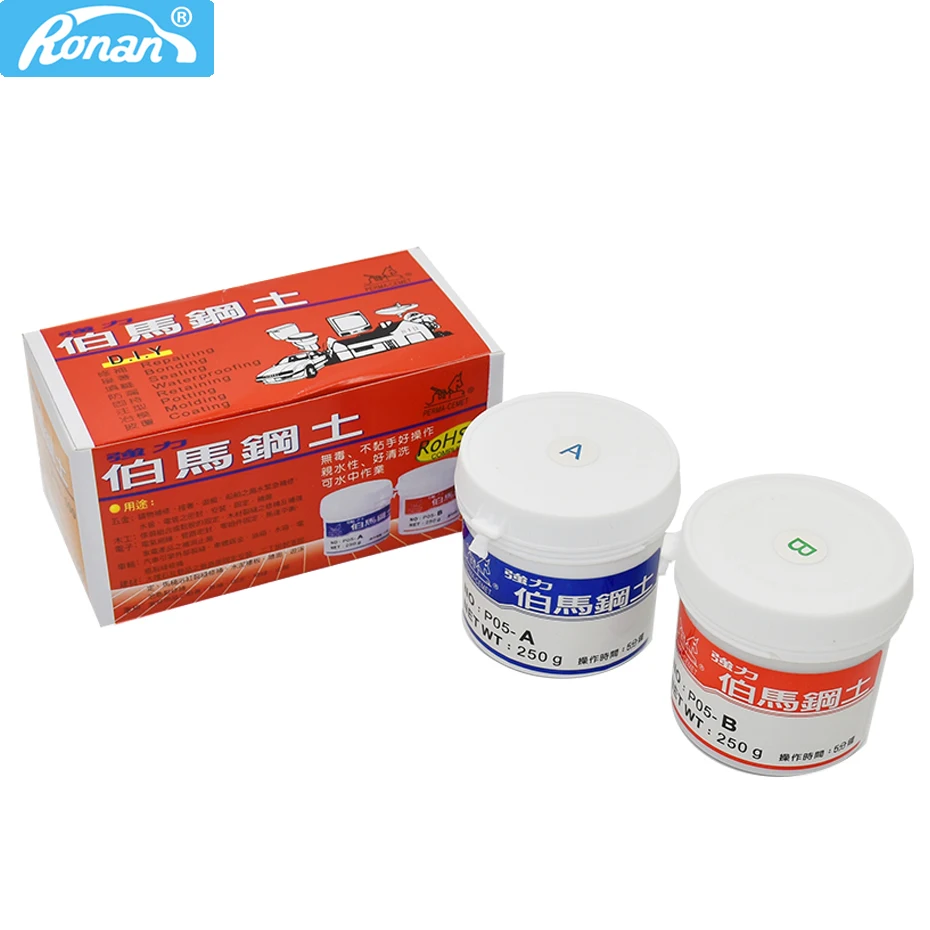 

Ronan 250g*2 car headlight sealant for car repair bond waterproof retain