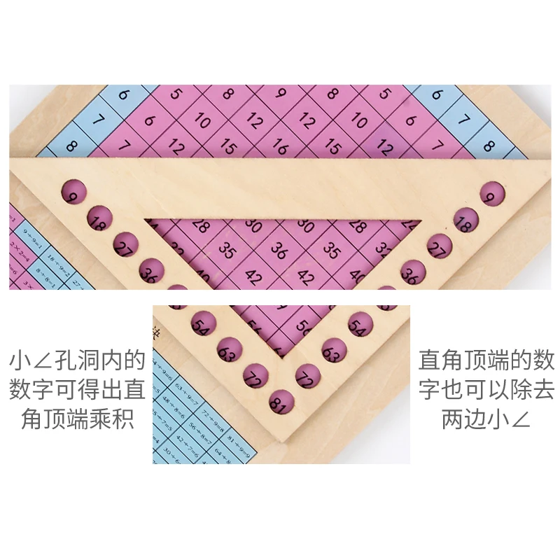 Math Toy wooden Montessori Teaching Educational Toys for children Kids Gifts Multiplication Division Addition and Subtraction