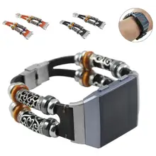 

Replacement Leather Wristband Band Strap Bracelet For Fitbit Ionic drop shipping oct25