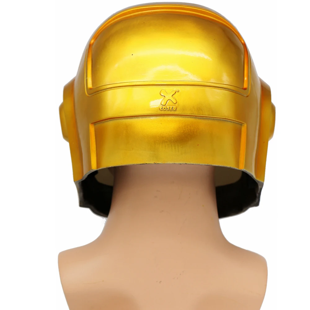 Xcostume Daft Punk Guy Manuel маска для косплея Смола шлем на всю голову DJ музыкальный костюм
