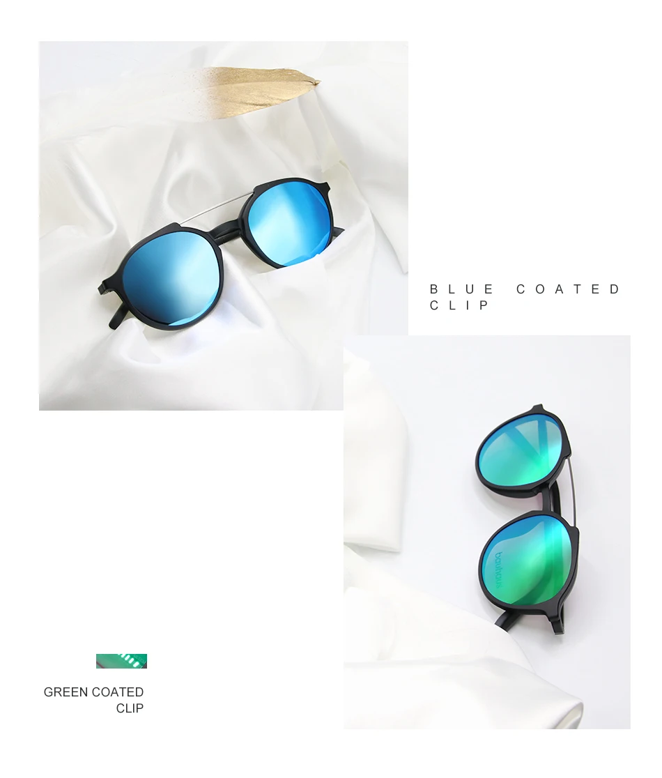 Bauhaus, брендовые классические солнцезащитные очки на застежке, для мужчин и женщин, магнитные очки, оправа для очков, Ultem оптический оправа для очков