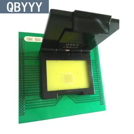 

QBYYY Universal test socket EBGA64 for UP818 high speed programmer UP828 programmer EBGA64 IC adaptor