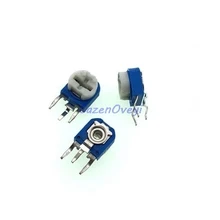 20pcs/lot RM063 RM-063 100 200 500 1K 2K 5K 10K 20K 50K 100K 200K 500K 1M ohm Trimpot Trimmer Potentiometer variable resistor