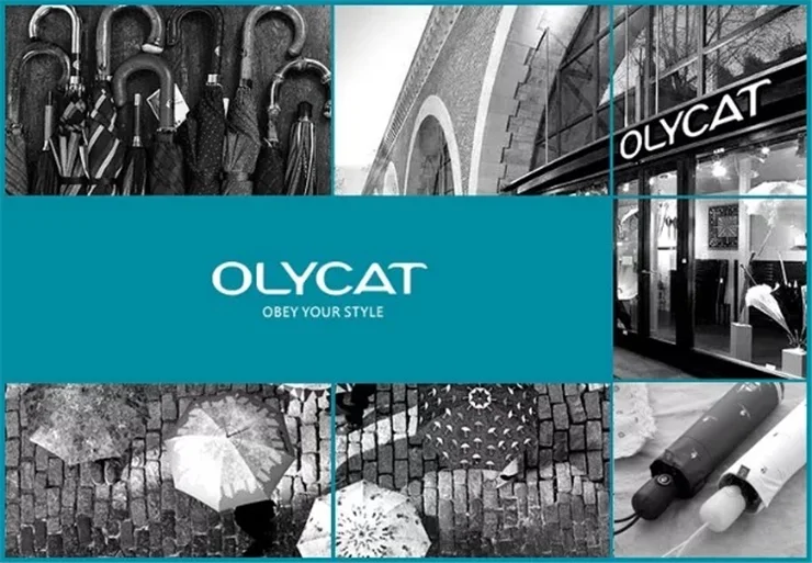 OLYCAT складной зонт от дождя для женщин креативный солнцезащитный детский зонтик для защиты от ветра 6 к алюминиевый зонтик прозрачный зонтик UPF50