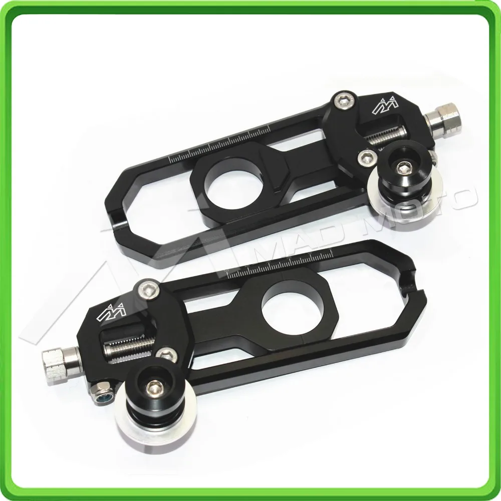 Motorcycle Chain Tensioner Adjuster with spool fit for YAMAHA R1 YZF R1
