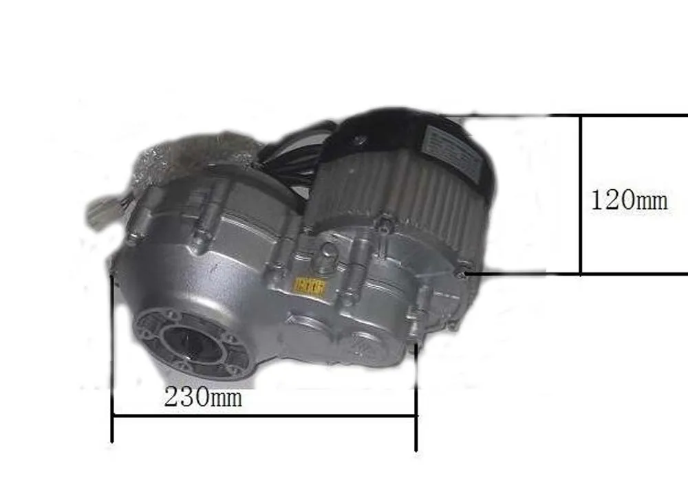 Постоянный магнит DC бесщеточный мотор 350W 48V аксессуары для электрического трицикла