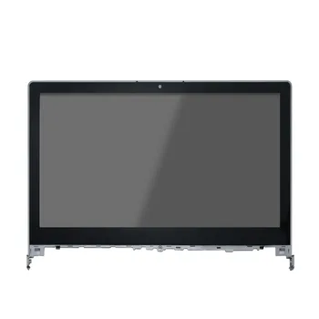 

Tested 14.0" LCD Display + Touch Screen Digitizer Assembly + Frame for Lenovo Ideapad Flex 2 14 Flex 2-14 Sliver Color 1366x768