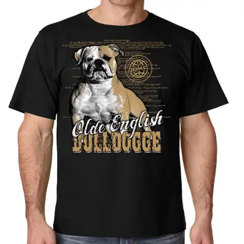 

2019 Summer Style Brand Casual O-Neck Male Tops & Tees Olde English Bulldogge Bulldog Breed Custom T Shirts