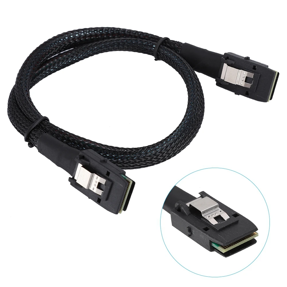 50 см мини SAS36P SFF-8087 к Мини SAS36P 6 Гбит/с HD высокоскоростной сплиттер пробольный кабель горячая распродажа