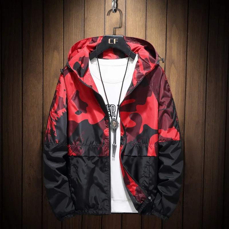 Jackets Men 2019 Camouflage Jacket Male Coats Camo Bomber Mens Jacket Brand Cloth Outwear Coat