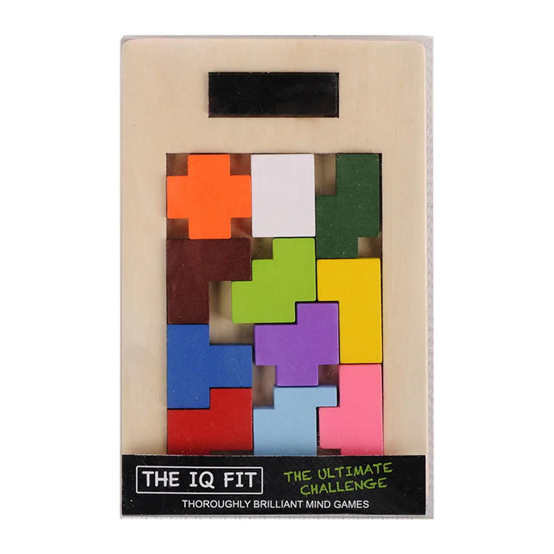 

UTOYSLAND IQ Fit - Reunion Puzzle The Ultimate Challenge Wooden Brain Teaser Mt7070 For Kids Early Education