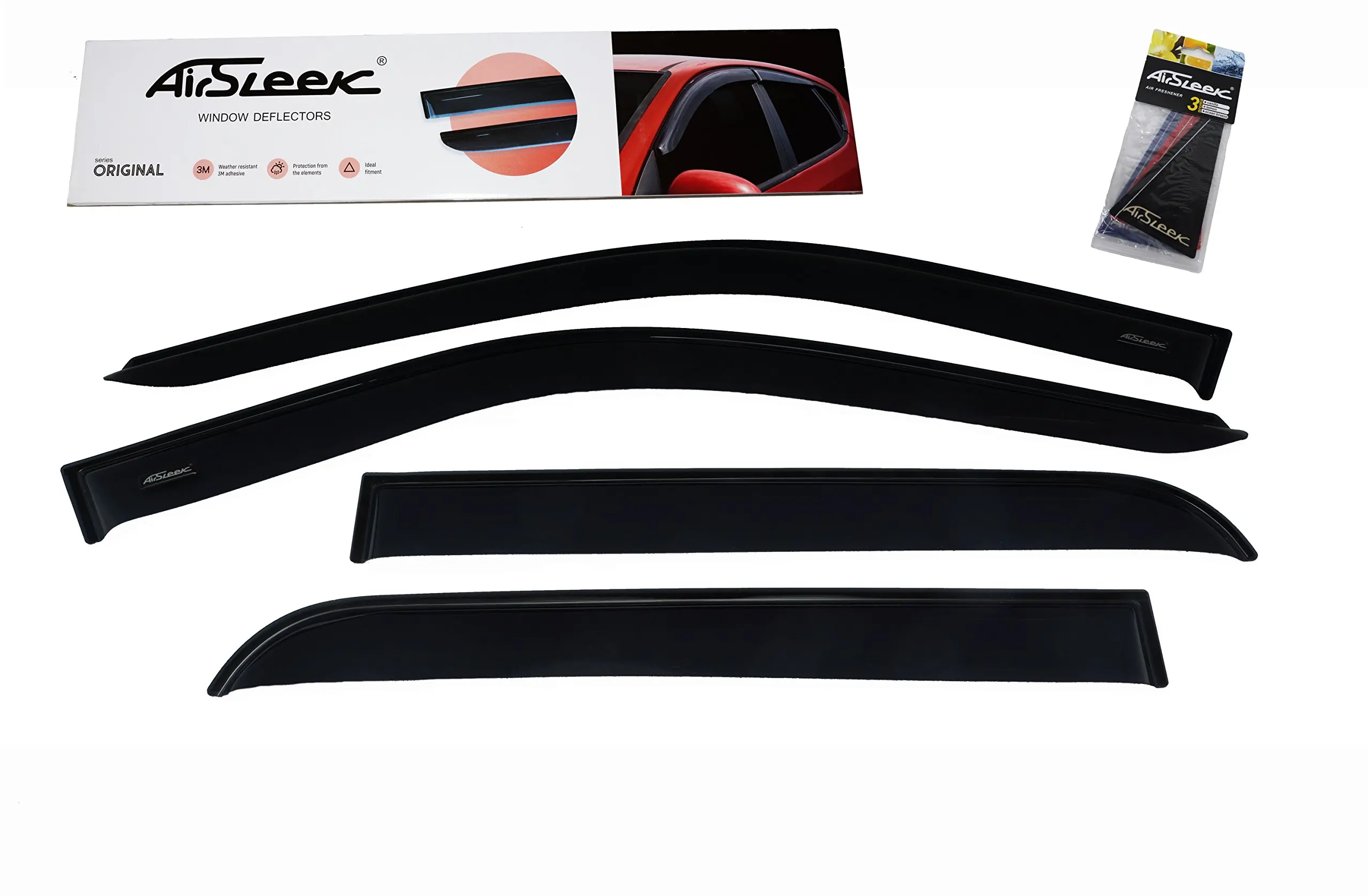 2013 Ford F150 Window Rain Guards