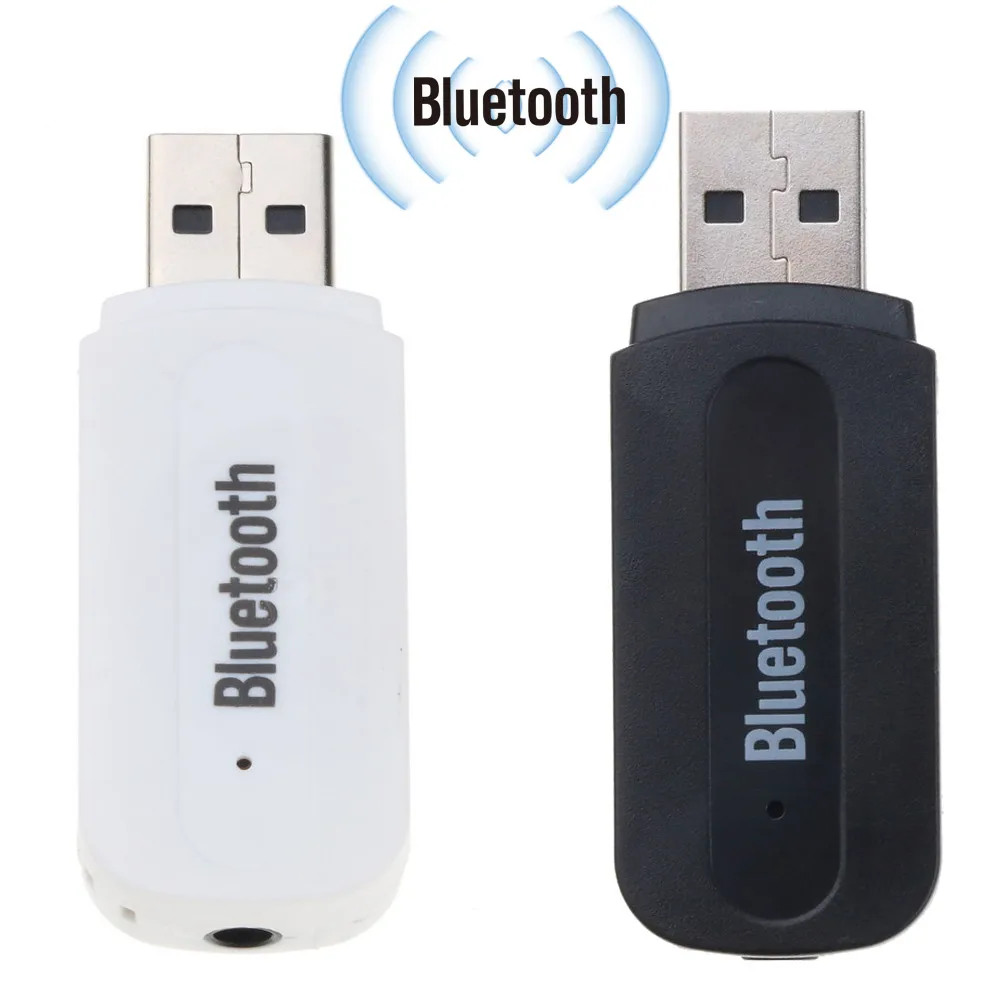 Bluetooth AUX стерео музыка USB Bluetooth автомобильный музыкальный приемник ключ комплект с аудио кабелем для iPhone автомобильный bluetooth-адаптер