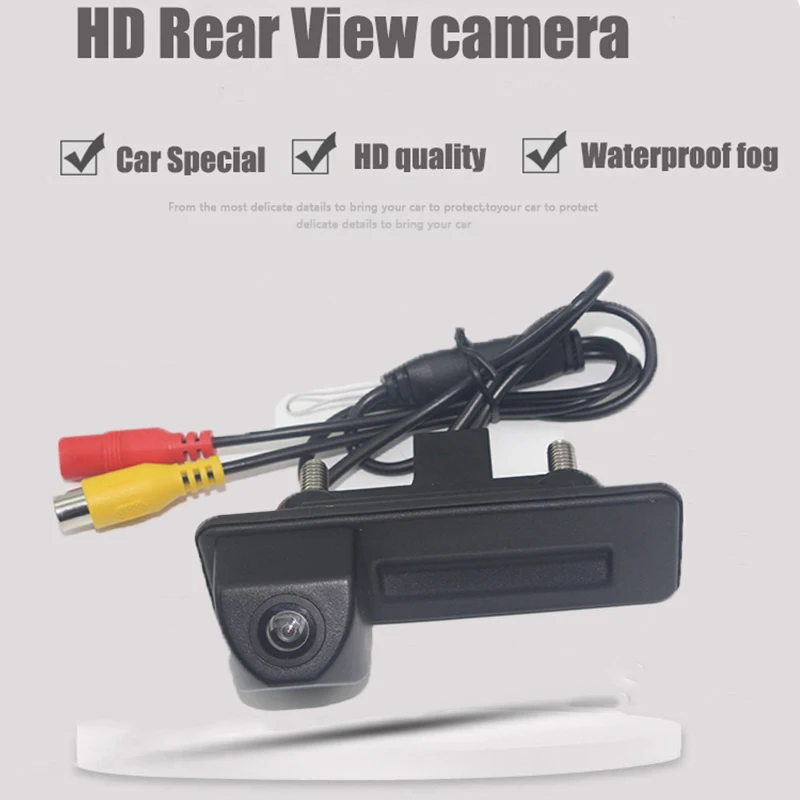 LiandLee Car Trunk Handle Rear View Reversing Parking Camera For Audi A1 8X 2010~2018 (2)