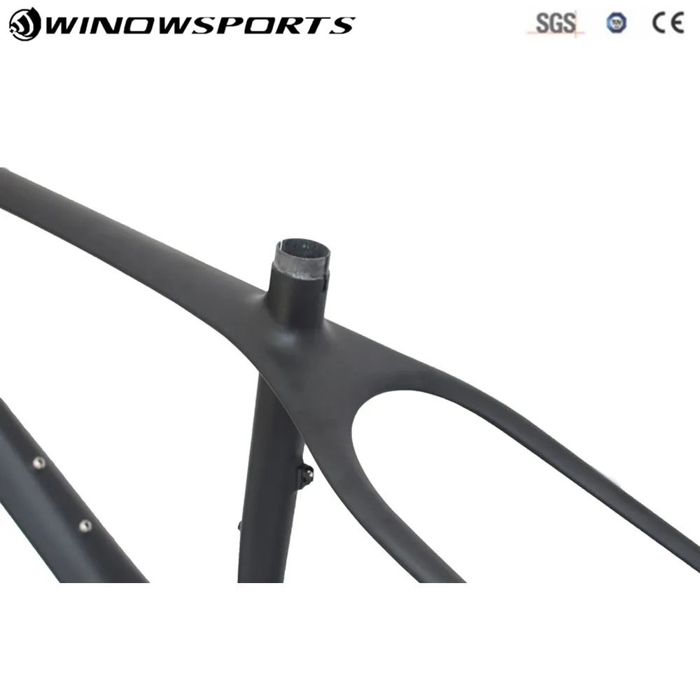 Discount Carbon fat bike frame with fork 26er BSA carbon snow bike frameset snow bike frame fatty frame 197 rear space 2 Discount Carbon fat bike frame with fork 26er BSA carbon snow bike frameset snow bike frame fatty frame 197 rear space 2