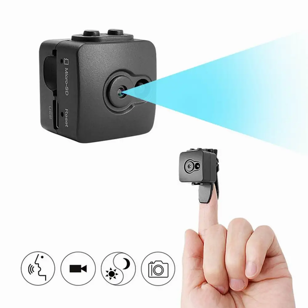 8-mini camera mini Kamera full HD 1080P Infrared Night Version car DVRs Voice Video recorder Suppot TF card