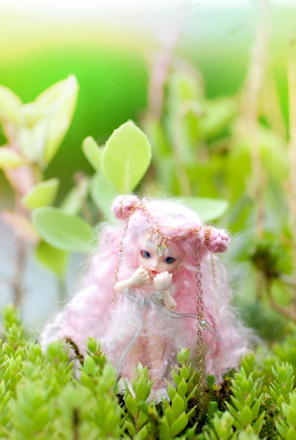 Fairyland FL Realpuki Роро BJD кукла 1/13 розовая улыбка эльфы игрушки