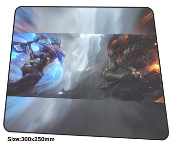

yasuo mousepad 300x250x3mm gaming mouse pad big gamer mat Beautiful game computer desk padmouse Birthday present large play mats