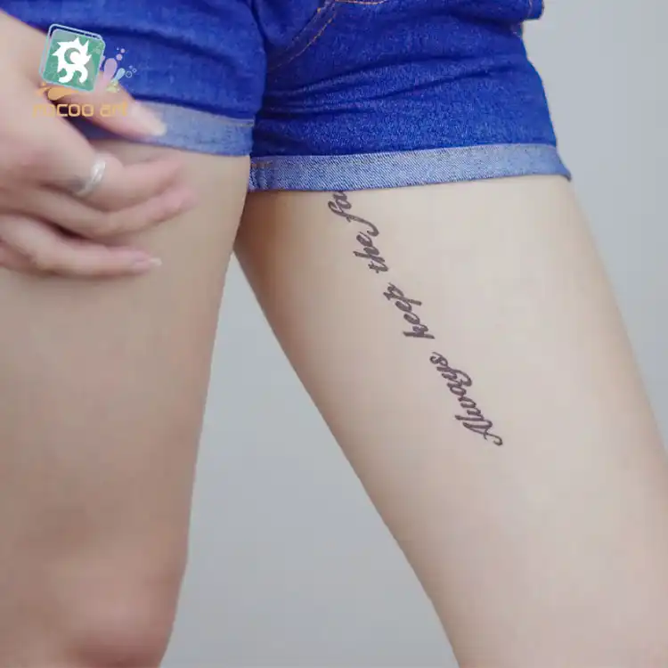 Rocooart Chinese Kungfu Tattoo Sticker Fist Fake Tattoo Body Art Waterproof Temporary Taty Arabic Tatouage English Words Tatuaje Temporary Tattoos Aliexpress