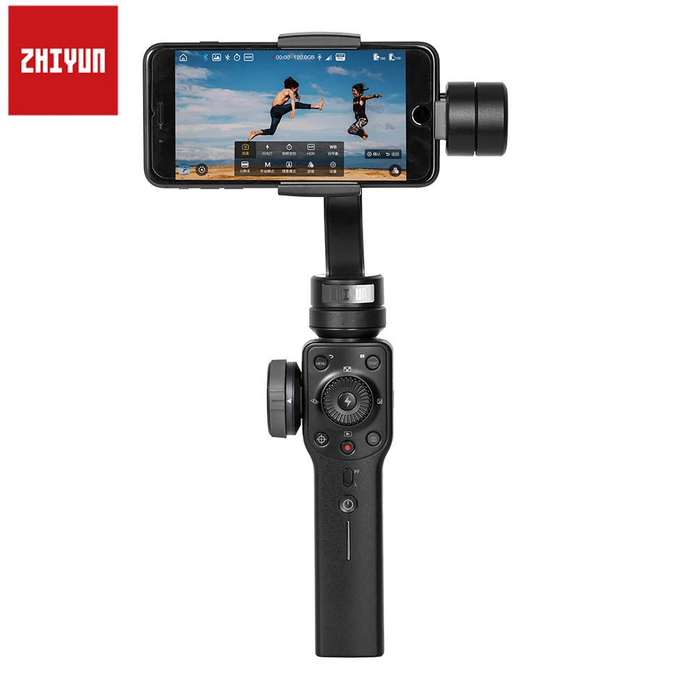 

Zhiyun Smooth 4 3-Axis Handheld Gimbal Stabilizer 3-Axis Camera Gopro Phone Mobile Gimbal Remote For IPhone X Samsung S9 Xiaomi