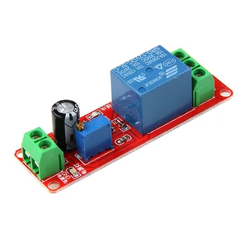 

12V NE555 Oscillator Delay Adjustable Timer Relay Switch Module 0-10 Second