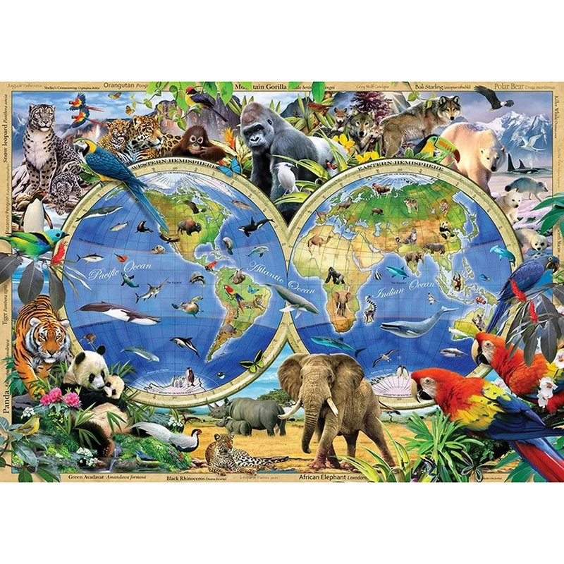animal map