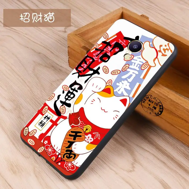 Meizu M5s Case Original Cover for Meizu M5s Case bag Cover Skin Wolf Fish Skull m5s Fundas 100% BiNFUL 14