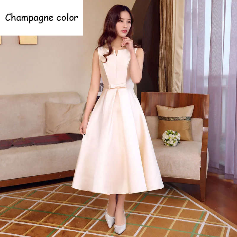 AIJINGYU sexy bridesmaid dress wedding guest formal dresses - Цвет: picture color