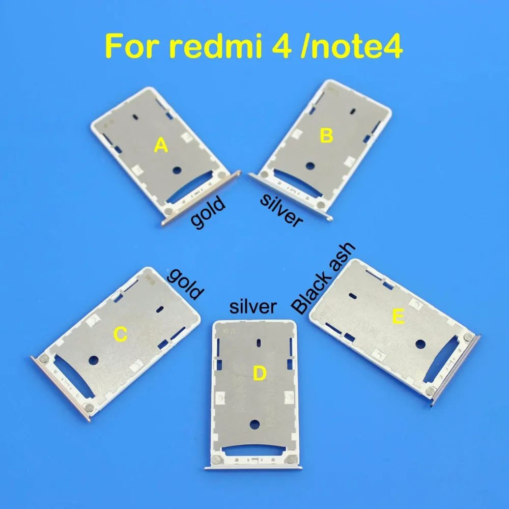 cltgxdd sim card slot tray for xiaomi redmi note4 4 SIM Tray Sim Card Holder Slot note | Мобильные телефоны и аксессуары