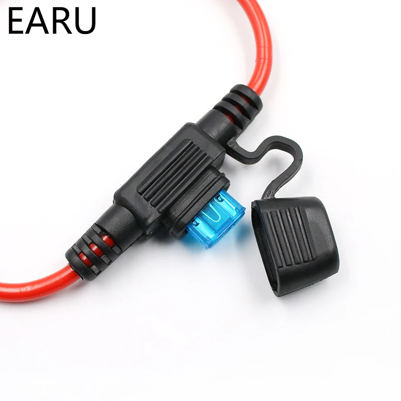 Fuse Holder 12V Car Waterproof Socket TAP Adapter Micro Mini Standard ATM APM With 10A Blade for Car Auto Motorcycle Motorbike