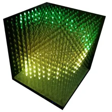 3D 12 RGB121212 полноцветный кубический led кубический DIY Набор полуфабрикатов без оболочки 12*12*12